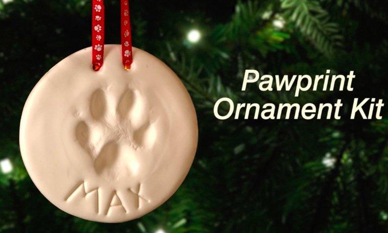 Paw Print Ornament-I Want That Now!