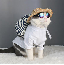 Load image into Gallery viewer, Cat Hawaiian Hat + FREE Sunglasses-I Want That Now!