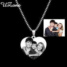Load image into Gallery viewer, Personalized Photo Necklace Heart Shape-I Want That Now!