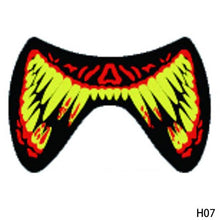 Load image into Gallery viewer, Sound Activated LED Face Mask