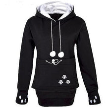 Load image into Gallery viewer, Cuddle-Cat Kangaroo Pouch Hoodie-I Want That Now!
