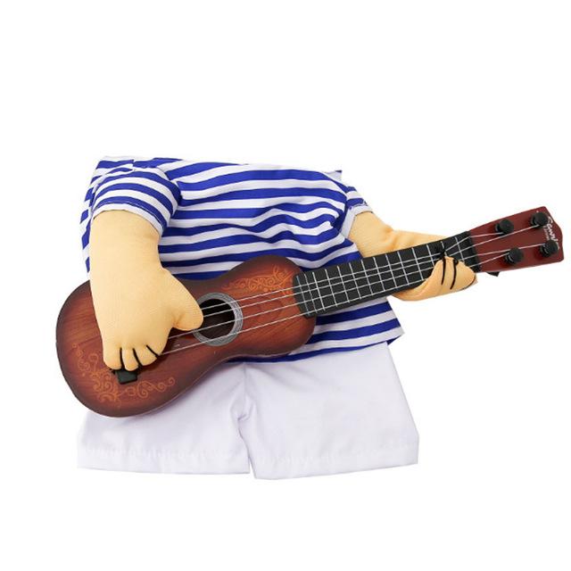Guitarist Dog Costume-I Want That Now!