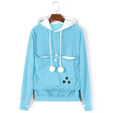 Load image into Gallery viewer, Cuddle-Cat Kangaroo Pouch Hoodie-I Want That Now!