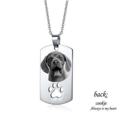 PERSONALIZED PET PHOTO NECKLACE-I Want That Now!